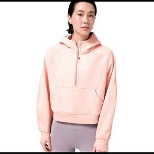 Lululemon oversized 1/2 zip hoodie